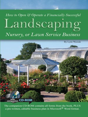 cover image of How to Open & Operate a Financially Successful Landscaping, Nursery, or Lawn Service Business